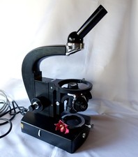 Großes Carl Zeiss Jena Mikroskop Q1 Durchlichtmikroskop Forschung / ev 690(53)