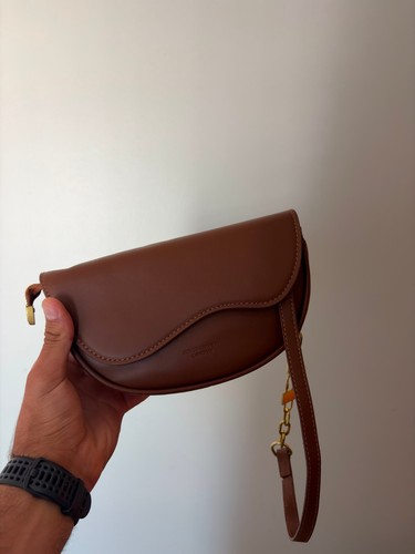 Braune damen schultertasche - braune,