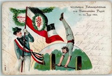 13169735 - 7220 Pegau 40jaehriges Fahnenjubilaeum des Turnvereins Reckturner