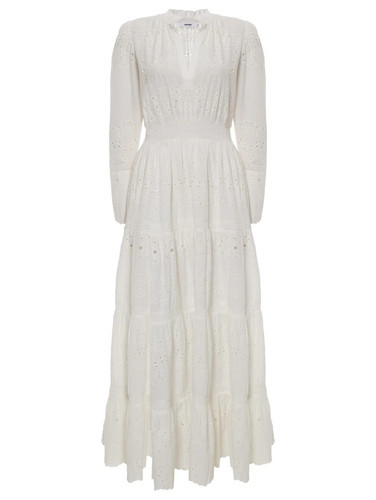 Notshy damen maxikleid weiß - notshy,