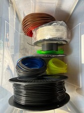 PLA Filament Reste – verschiedene Farben – 3D Druck – Bastlerpaket - 4KG 3,0mm