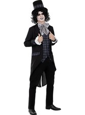 Dunkles Hutmacher Kostüm für
