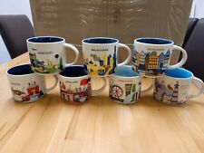 Versch. Kaffeebecher Starbucks You are here Collection, unbenutzt, Top Zustand