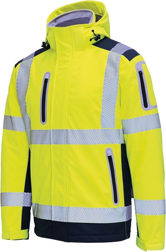 Vizwell winter softshelljacke - vizwell, winter-softshelljacke
