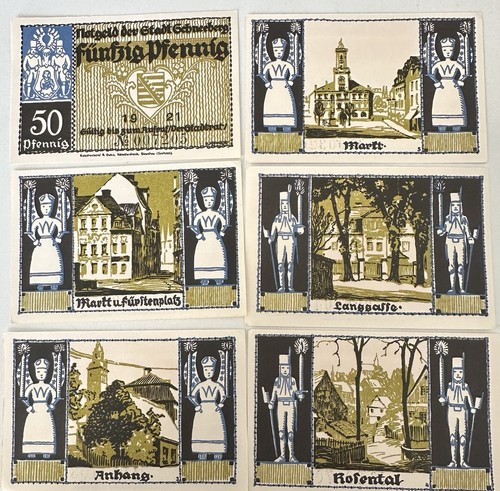 Notgeld stadt - x, --
