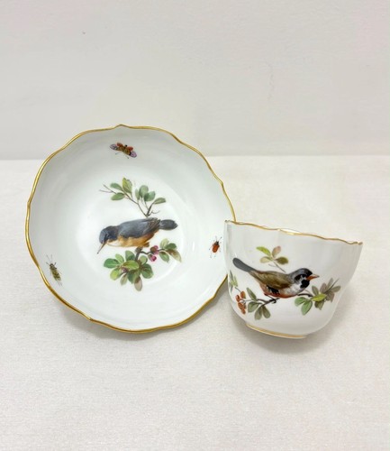 Meissen mokkatasse untertasse - mokkatasse,