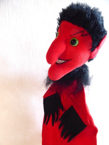 Handspielpuppe teufel von - , "
