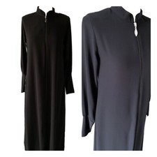 Ferace Fermuarli Abaya Muslima