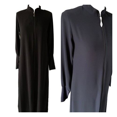 Ferace fermuarli abaya muslima - fermuarli,