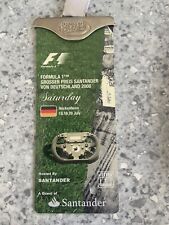 Formel 1 Paddock Club Ticket Hockenheim 2008 Samstag