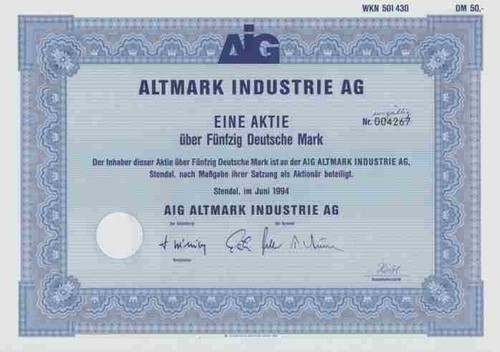 Aig altmark industrie - aig,
