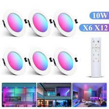 6pcs 10W LED Einbaustrahler