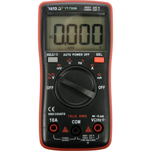 Multimeter digital true - digital, rms