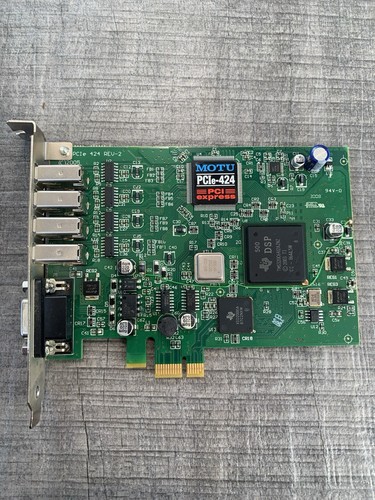 Motu pcie 424 pci - pcie-424, express