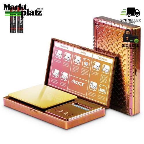 Digitale taschenwaage 500g - digitale,