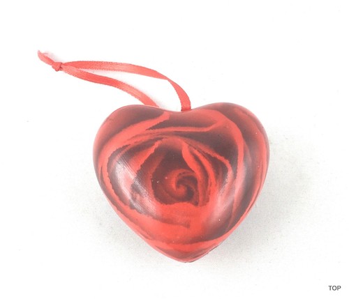 Herz mit rosen muster und - muster,