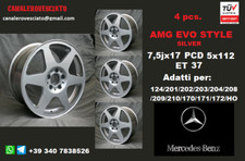 AMG Felgen EVO 7,5 17 SILBER