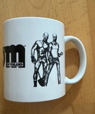 Tom of Finland Toms Men Coffee Mug Kaffeetasse Weiß/Schwarz Becher Tee Gay