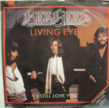 7" THE BEE GEES : Living Eyes  (1981)  // VG+++ \