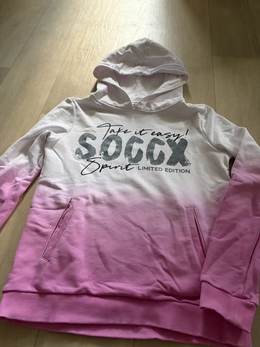 Soccx hoodie weiß pink - weiß, gr.