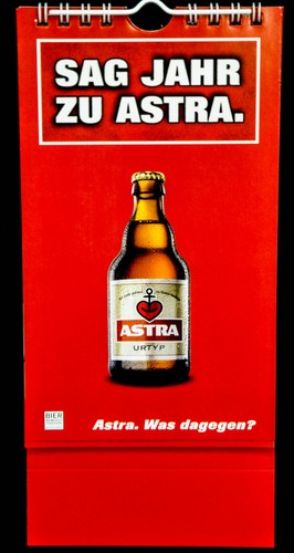 Astra bier postkartenkalender - astra,