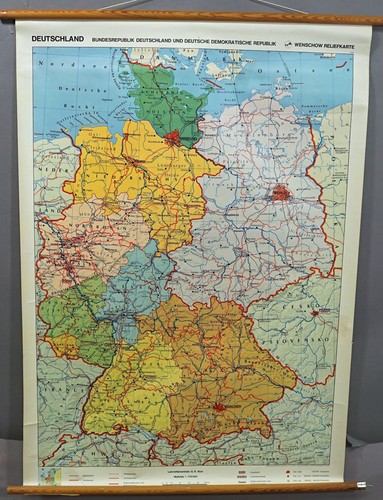 Wenschow reliefkarte lehrtafel - wenschow,