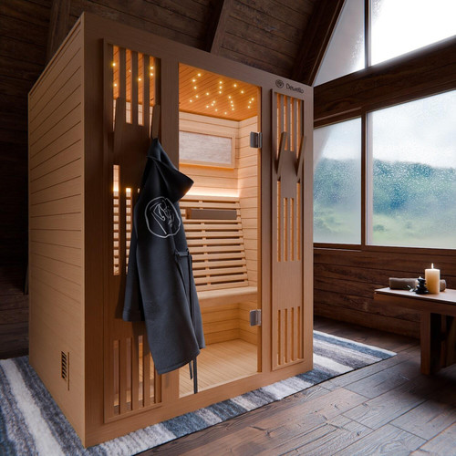 Finnische traditionelle sauna - finnische,