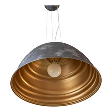 Martinelli Luce Pendelleuchte Babele Rund Aus Gedrehtem Und Lackierten 