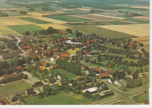 Raesfeld fliegeraufnahme - ak=, raesfeld,