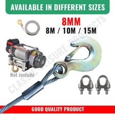 8 mm Stahlwindenkabel mit