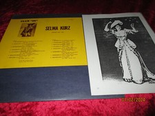 LP-SELMA KURZ--Soprano