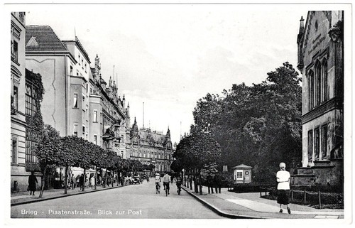 Alte brieg piastenstrasse - alte, brieg,
