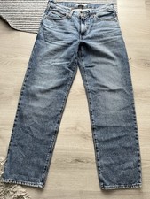 Levi S 94 Baggy Jeans Gr 28/31 Blau Denim Baumwolle Neu O Etikett Vintage