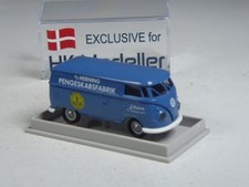 (KI-04-41) Brekina Dänemark Sondermodell VW T1 Herning Pengeskabsfabrik in OVP