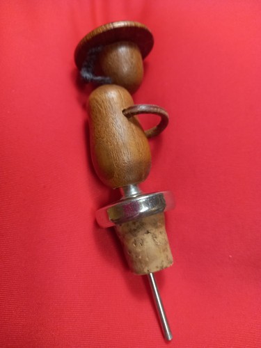 Flaschenausgießer teakholz - flaschenausgießer,