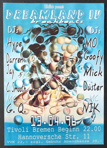Original rave flyer - original,