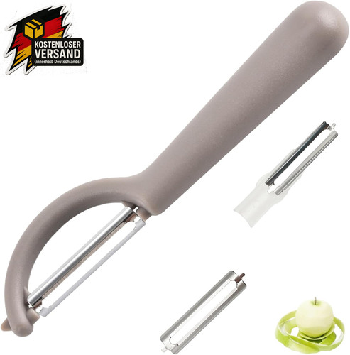 Edelstahl gemüseschäler mit - edelstahl,
