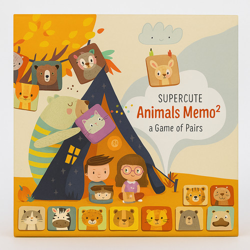 Memo spiel tiere kinder - spiel,