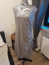 VERA MONT Soirée Etuikleid Kleid Gr L Cocktailkleid Paillettenkleid inkl Bolero