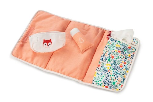 Puppen wickelauflage set - wickelauflage,