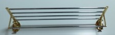 Handtuchregal Handtuchstange mit Delfen Halter Messing(Chrom/Vergoldet) 