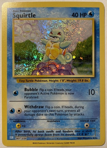 Pokemon schiggy holo - schiggy,