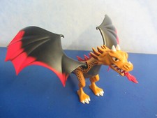 Oranger Drache Dragon  zu