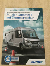 Fahrsicherheitstraining von Hymer für Fahrer aller Marken Reisemobil Prospekt