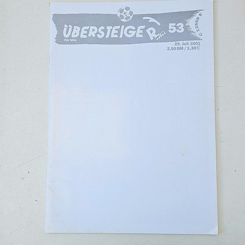 übersteiger fußballprogramm - Übersteiger,