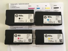 4 HP950XL 951 Drucker Patronen