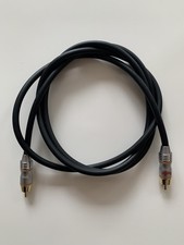 Teufel Mono Cinch Subwoofer Kabel - NF - 1,5 m - vergoldet