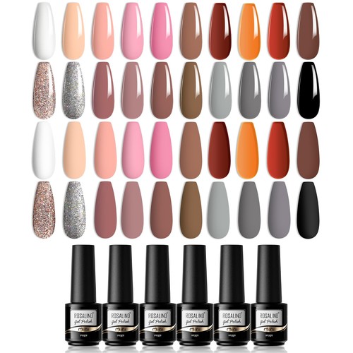 Nagellack set farben uv - set,
