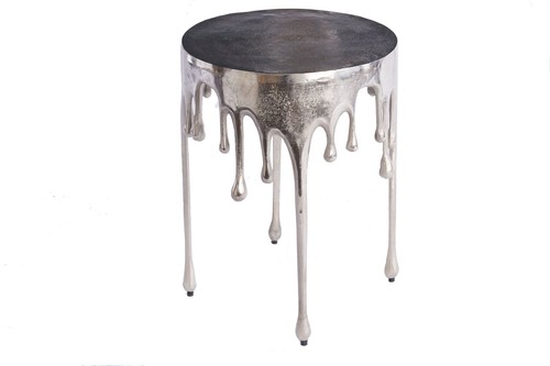 Beistelltisch rund metall - beistelltisch,