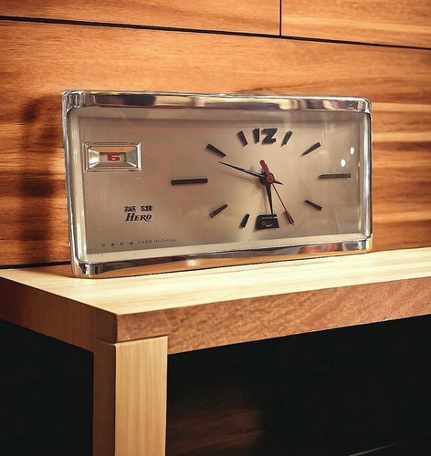 Vintage tisch uhr 60er - uhr,